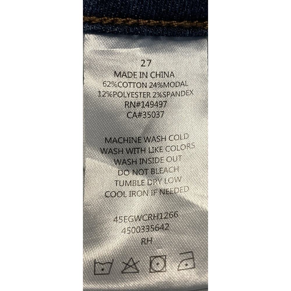 Sam Edelman "The Stiletto" Bootcut Jeans High Rise (10 in.) Size 27 Medium Blue - Picture 7 of 10